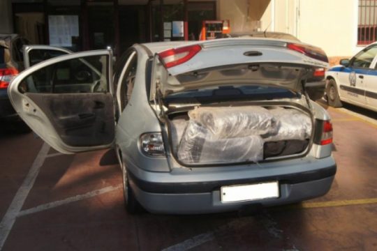 Ηράκλειο: Συνελήφθησαν με 21 κιλά κάνναβης στο αυτοκίνητο