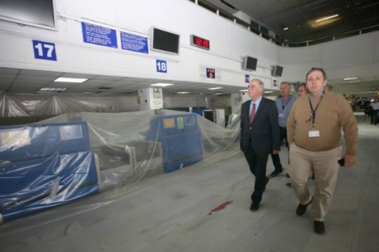 Ηράκλειο: Ξενάγηση στις νέες εγκαταστάσεις του αεροδρομίου