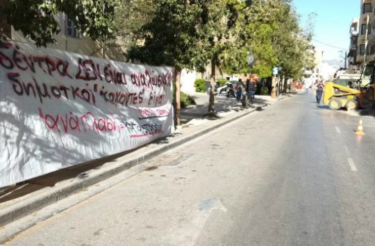 Φυλές του Πάρκου: Συγκέντρωση για τα δέντρα της Λ. Δικαιοσύνης