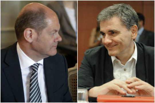Στο Βερολίνο το πρώτο τετ α τετ Σολτς – Τσακαλώτου