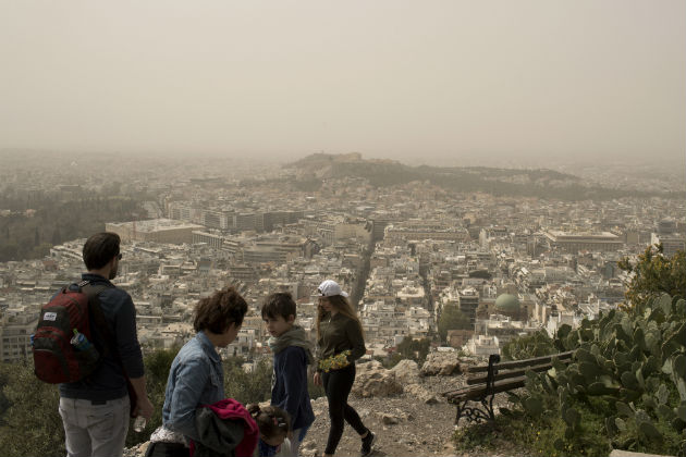 Επιμένει η αφρικανική σκόνη