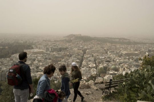 Αυξημένες συγκεντρώσεις αφρικανικής σκόνης