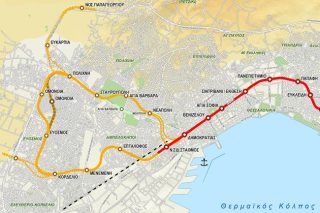 Γαλάζια «πυροτεχνήματα» για την επέκταση του μετρό
