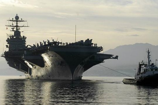 Χανιά: Διαδήλωσαν ενάντια στην έλευση του «Τρούμαν»