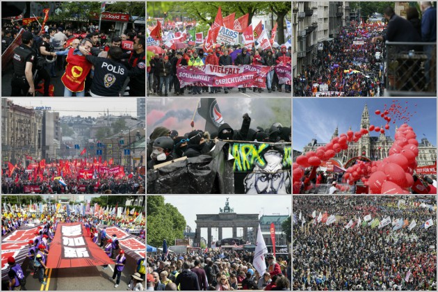 Φόρος τιμής στην Εργατική Πρωτομαγιά
