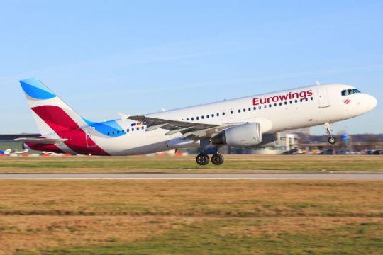 Πυκνώνει τα δρομολόγια στην Ελλάδα η Eurowings
