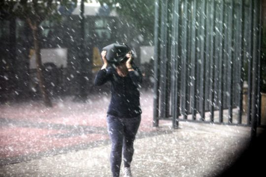 Για καταιγίδες και χαλάζι προειδοποιεί η ΕΜΥ