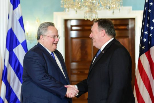 Τουρκία και Κυπριακό στο τετ-α-τετ Κοτζιά με Πομπέο