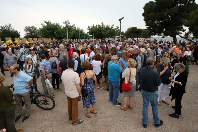 Πορεία συμπαράστασης στον Γ. Μπουτάρη