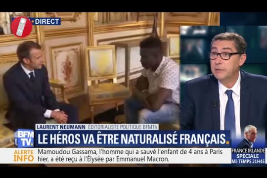 Γάλλος και πυροσβέστης ο σωτήρας του παιδιού