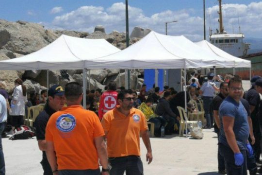 Στο λιμάνι του Καστελίου οι 69 μετανάστες