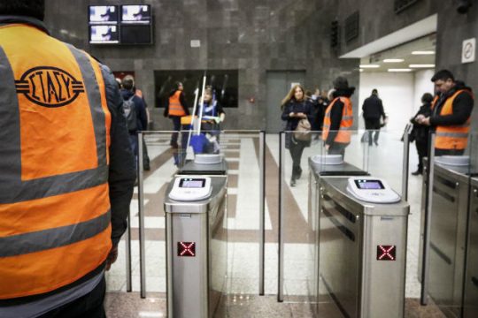 Τελικές… πρόβες για τις μπάρες στο μετρό