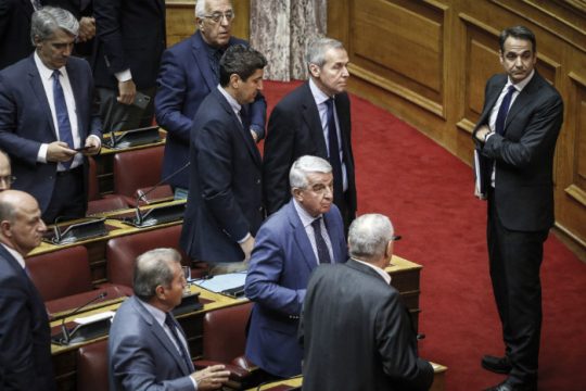 Ολομέτωπη επίθεση από Μητσοτάκη για Novartis, εκλογές, οικονομία