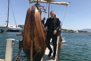 Στη Μαρίνα Ζέας η τριήρης «Ολυμπιάς»