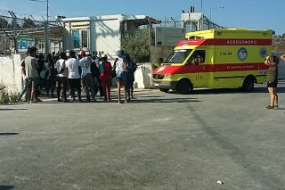 Ένταση στη Μόρια