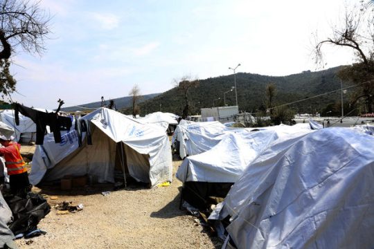 Επεισόδια στη Μόρια με αφορμή το Ραμαζάνι