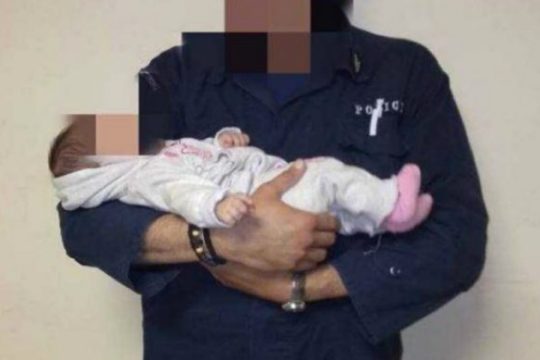 Γεννήθηκε στις φυλακές Νεαπόλεως και θα πάει στον Κορυδαλλό