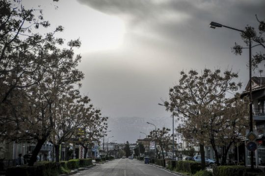 Τοπική συννεφιά και σκόνη