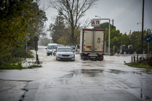 Καταιγίδες και χαλαζόπτωση στην Αττική