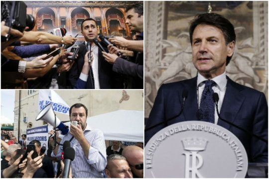 Λαϊκιστές και ακροδεξιοί παίρνουν τα ηνία της Ιταλίας
