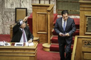 Γκραν πρι χυδαιότητας από Ν.Δ. και Π. Καμμένο