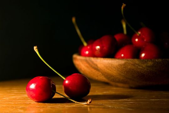 Κεράσια στο καλάθι