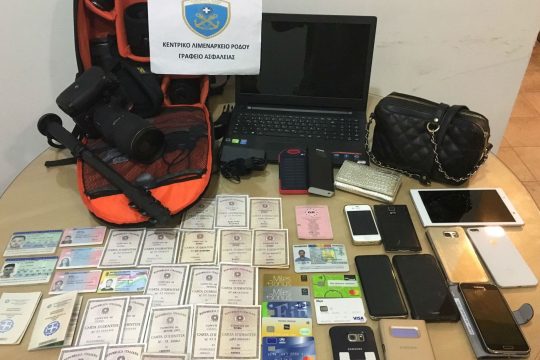 Τρεις συλλήψεις απ’ το Λιμενικό για κλοπές στη Ρόδο