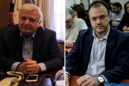 Άγριος καβγάς Θεοχαρόπουλου-Πρωτόπαπα