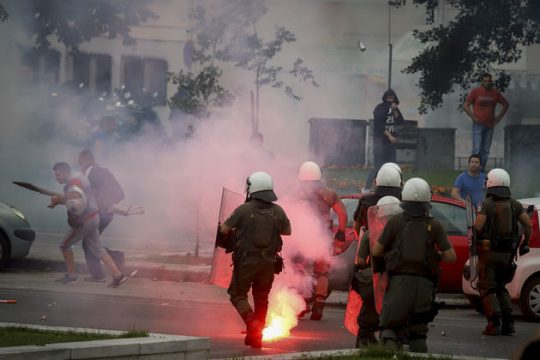 Δίωρη «μάχη» στην πλατεία ΧΑΝΘ