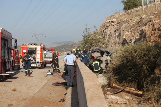 Πολύνεκρο τροχαίο με μετανάστες στην Εγνατία