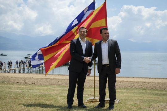 Έγραψαν ιστορία στις Πρέσπες