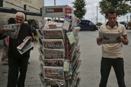 Ο τουρκικός Τύπος για την εκλογή Ερντογάν