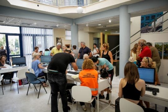 Χωρίς προβλήματα η υποβολή αιτήσεων των πληγέντων