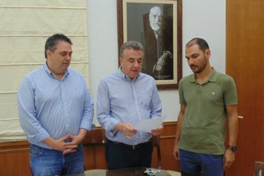 Κρήτη: Ορκίστηκε ο νέος Περιφερειακός Σύμβουλος Ανδρέας Λιοδάκης