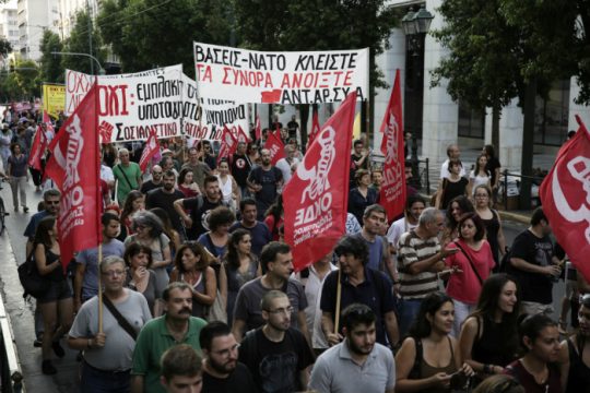 Στους δρόμους για τη Σύνοδο του ΝΑΤΟ