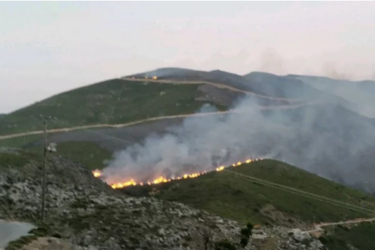 Καλύτερη η εικόνα της φωτιάς στα Χανιά