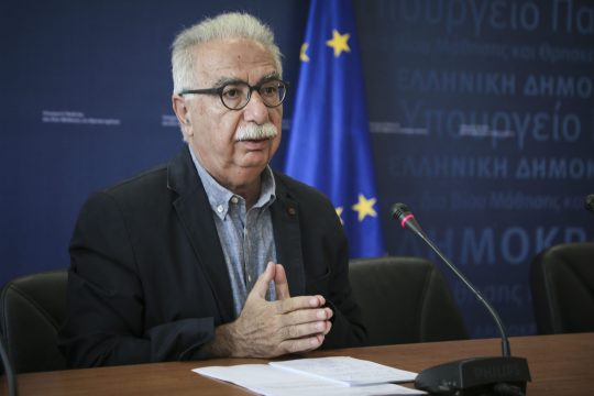 Γαβρόγλου: Μέχρι τον Οκτώβριο το νέο σύστημα εισαγωγής σε ΑΕΙ