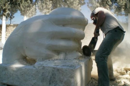 Ηράκλειο: Η «Ειρήνη» του Ρίτσου στο Διεθνές Συμπόσιο Γλυπτικής