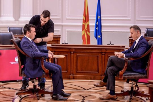 Ο Ζάεφ στην ΕΡΤ-1 για τα επόμενα βήματα μετά τη συμφωνία στις Πρέσπες