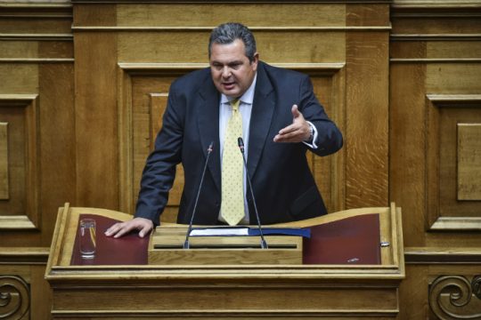 Καμμένος: Δεν ακούσαμε τις σειρήνες των όψιμων Μακεδονομάχων