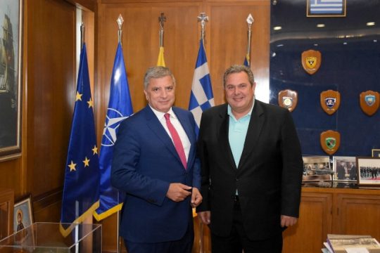 Διαφοροποίηση Καμμένου μέσω Πατούλη