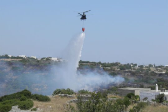 Πυρκαγιά στη Ζάκυνθο