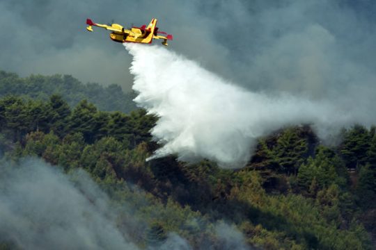 Πολύ υψηλός κίνδυνος πυρκαγιάς το Σάββατο