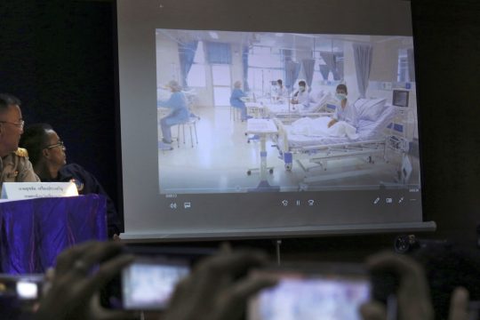 Σε καλή κατάσταση, αλλά υπό παρακολούθηση τα παιδιά στην Ταϊλάνδη