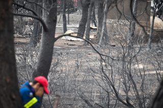 Το δράμα ενός πυροσβέστη