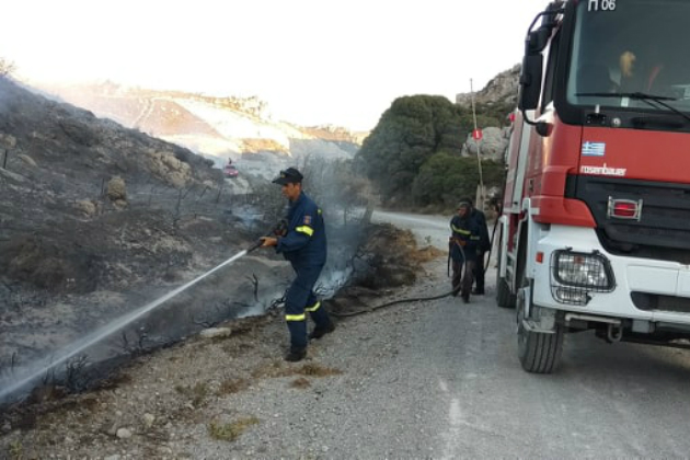 Μεγάλες καταστροφές από τις πυρκαγιές στο Λασίθι
