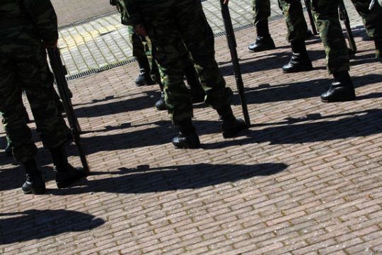 Αυτοτραυματίστηκε οπλίτης στη Λέσβο