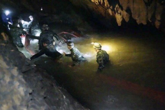 Βρέθηκαν σώα τα εγκλωβισμένα παιδιά στην Ταϊλάνδη