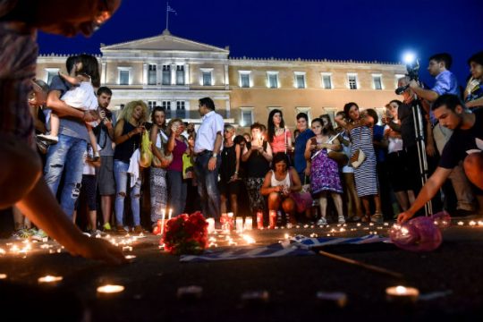 Συγκέντρωση διαμαρτυρίας ενάντια στις εγκληματικές πολιτικές