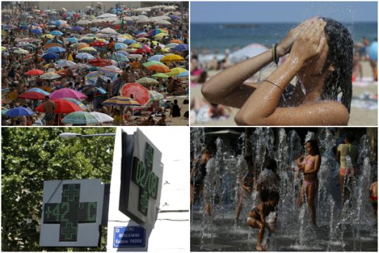 Η Ευρώπη στον «φούρνο», η Καλιφόρνια στις φλόγες